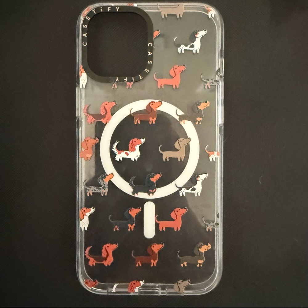 Casetify Dachshund Pattern Phone Case